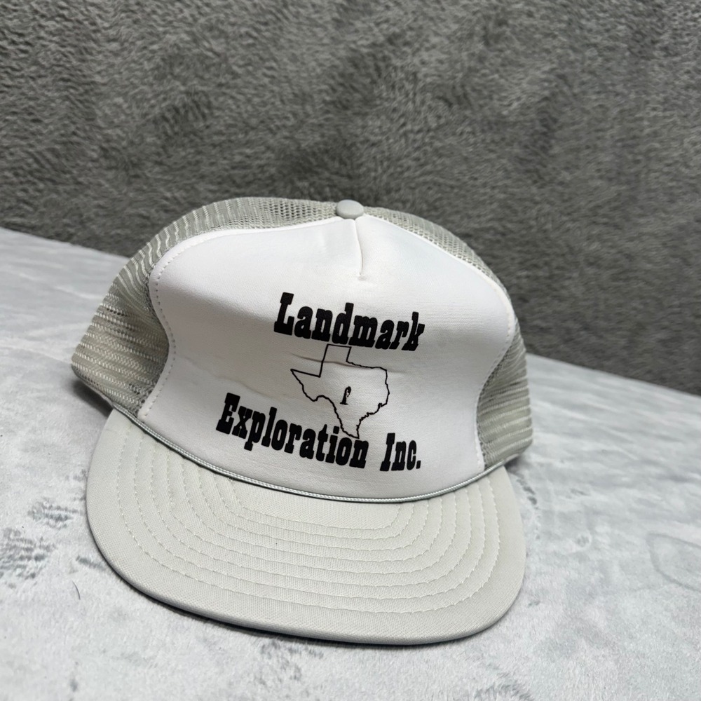 OTTO Cap Landmark Exploration Inc Texas Mesh Trucker Hat One Size Fits All